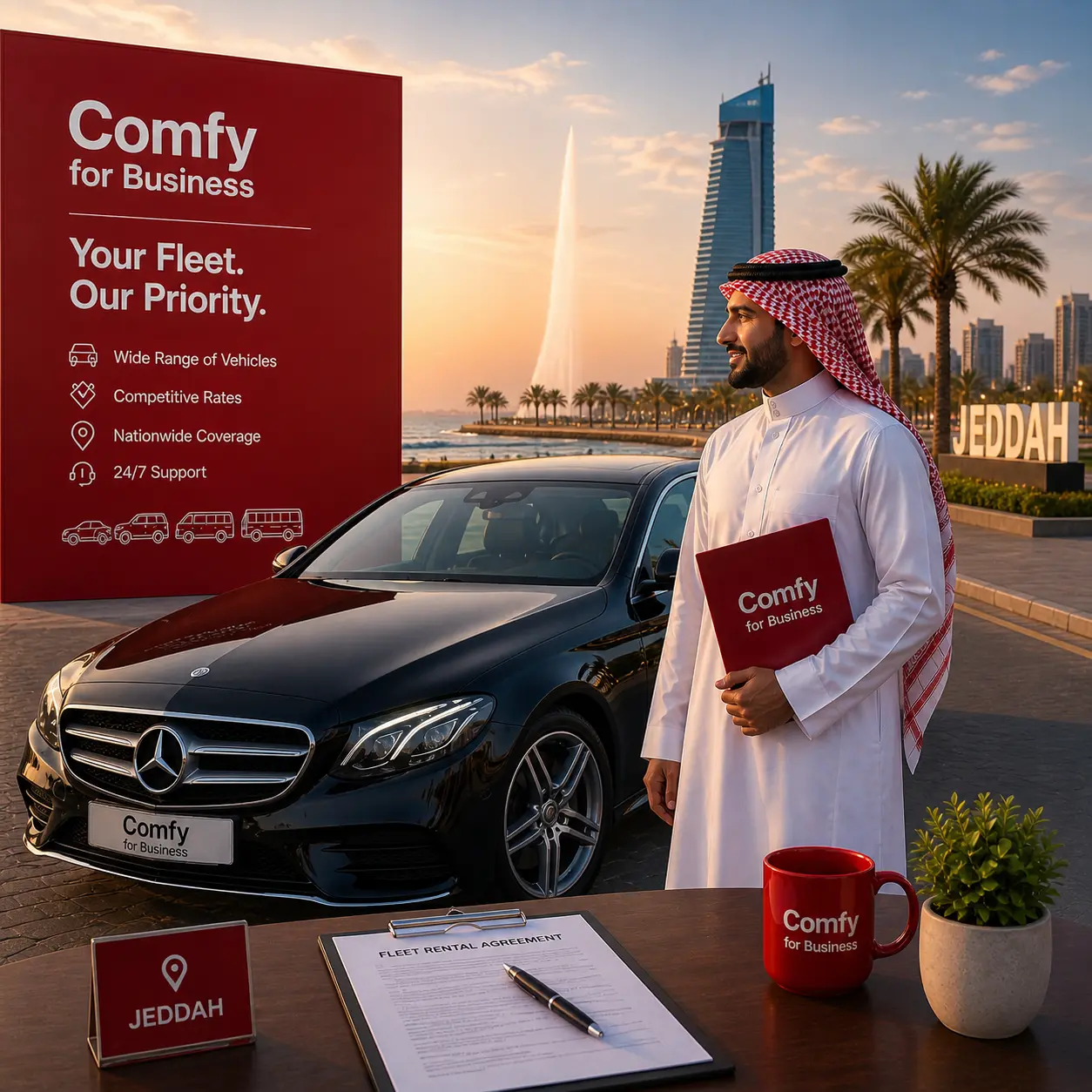 Partner with Comfy Drive